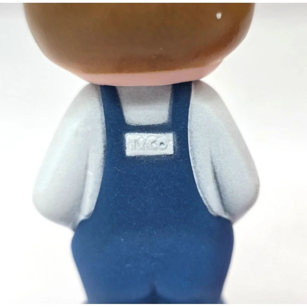 Vintage Tyco Super Blocks Preschool People Figures Boy‎ & Girl 3.5